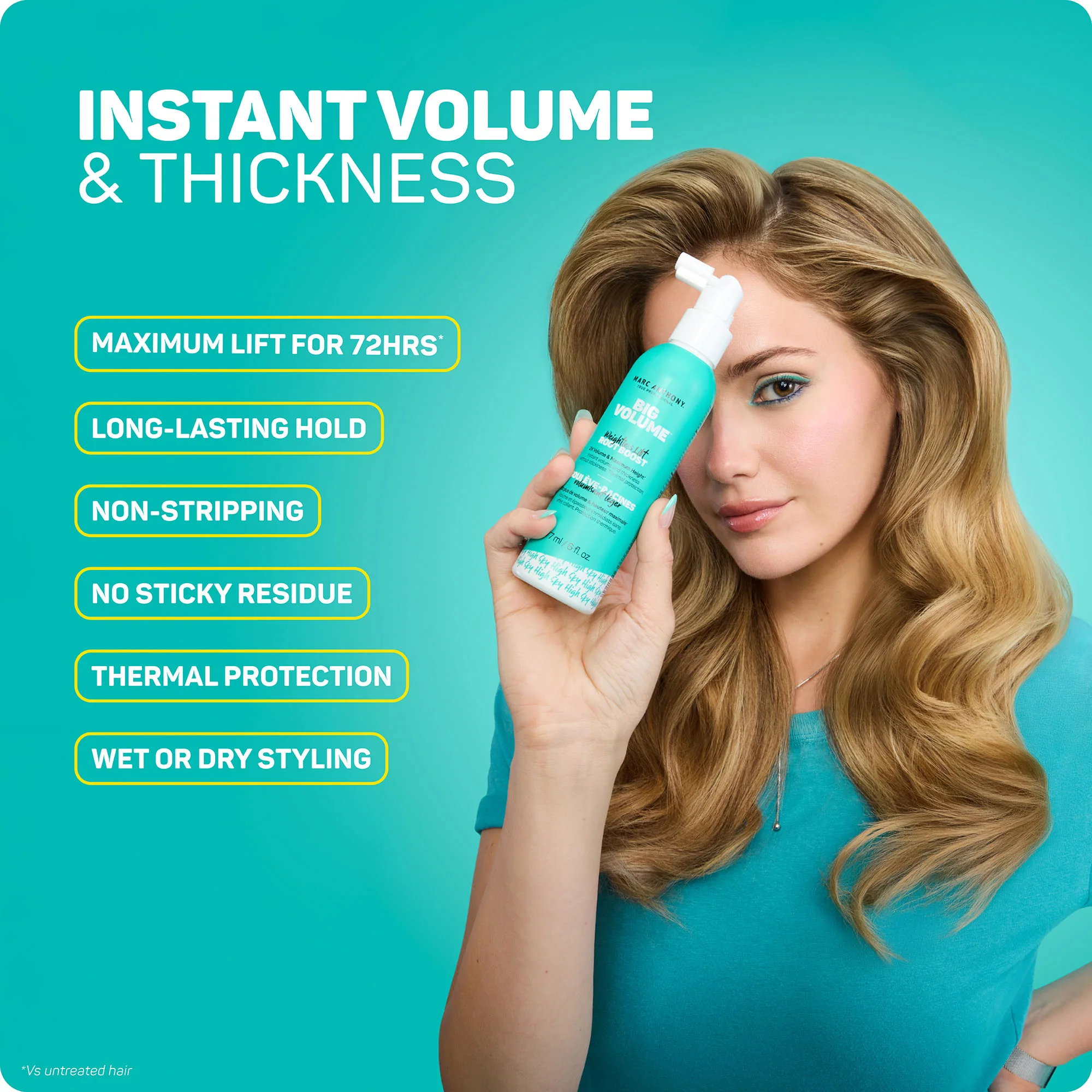Big Volume™ <br> Weightless Lift Root Boost Spray - Image 5